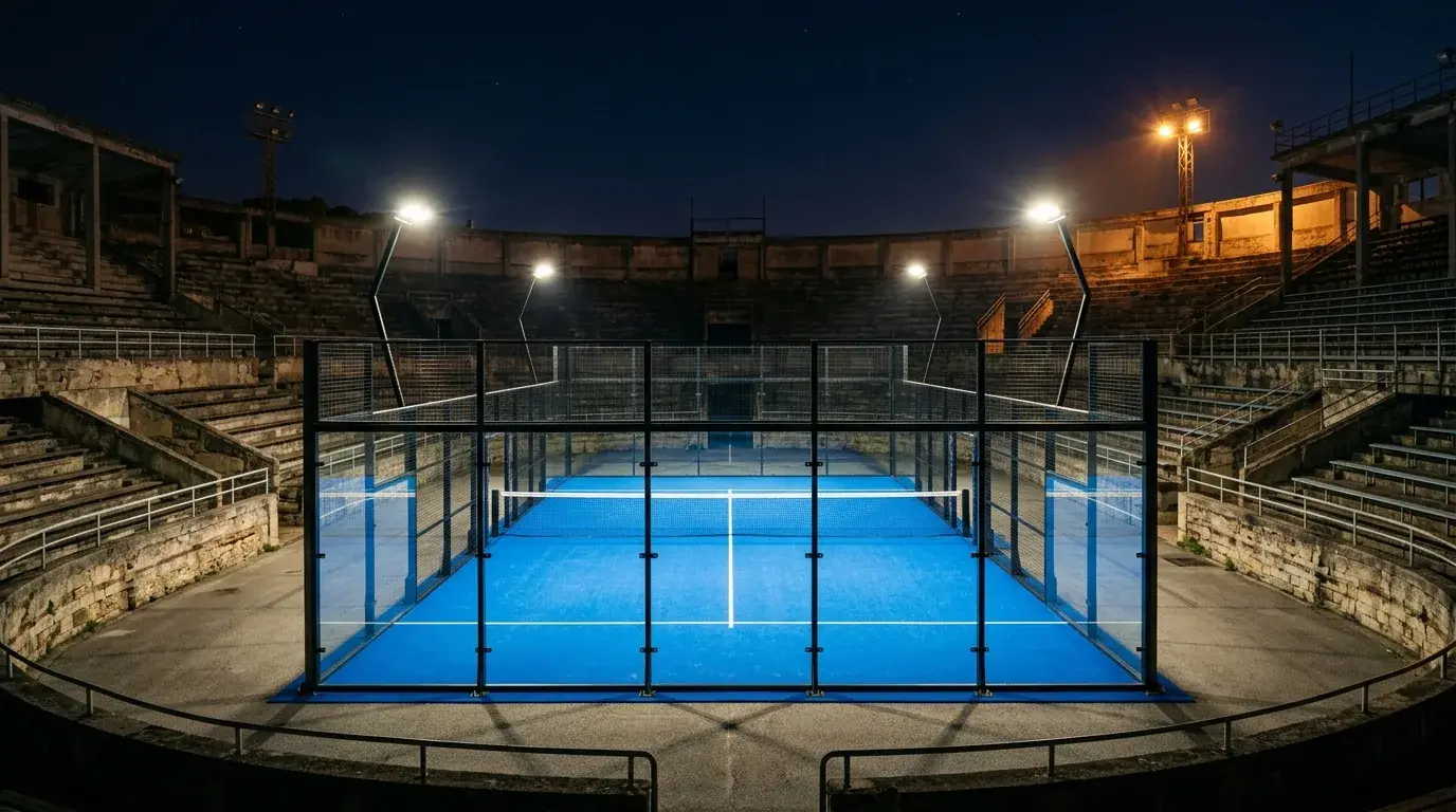 Pista de pádel — circuito World Padel Tour
